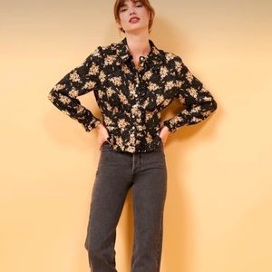 Rouje floral blouse